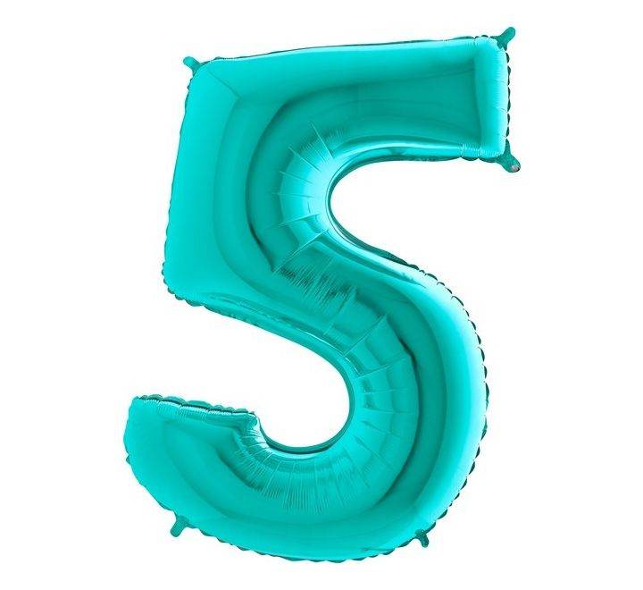 Tiffany Giant Helium Numbers - Eternity Party Express