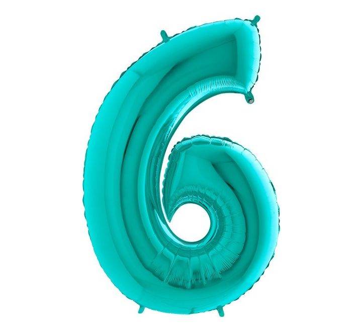 Tiffany Giant Helium Numbers - Eternity Party Express