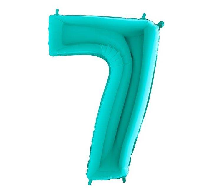 Tiffany Giant Helium Numbers - Eternity Party Express