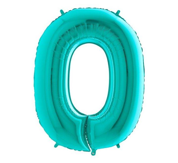 Tiffany Giant Helium Numbers - Eternity Party Express