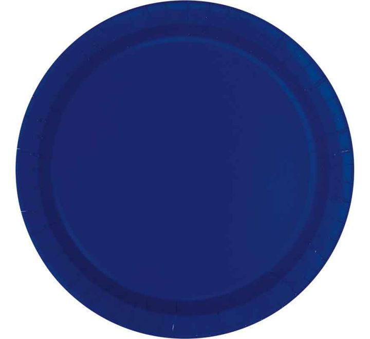 Navy Blue Plates 22cm