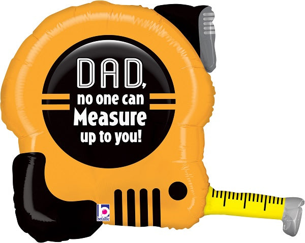 Dad Tape Measure Foil Balloon