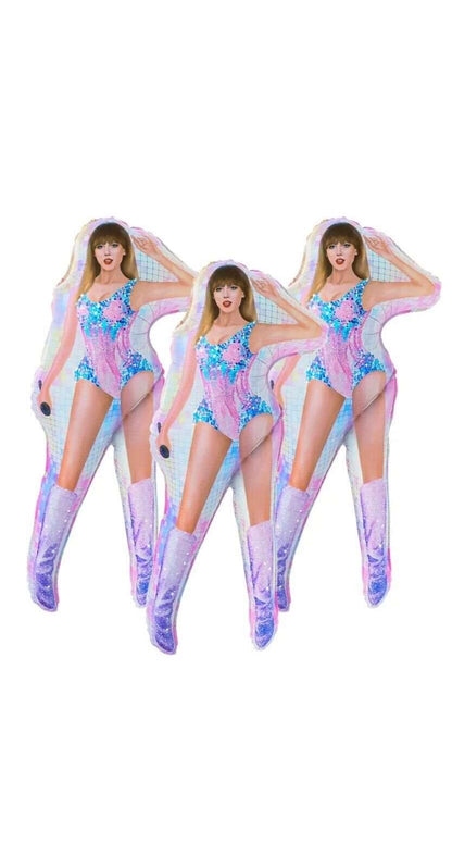 Dancing Lady Foil Balloon