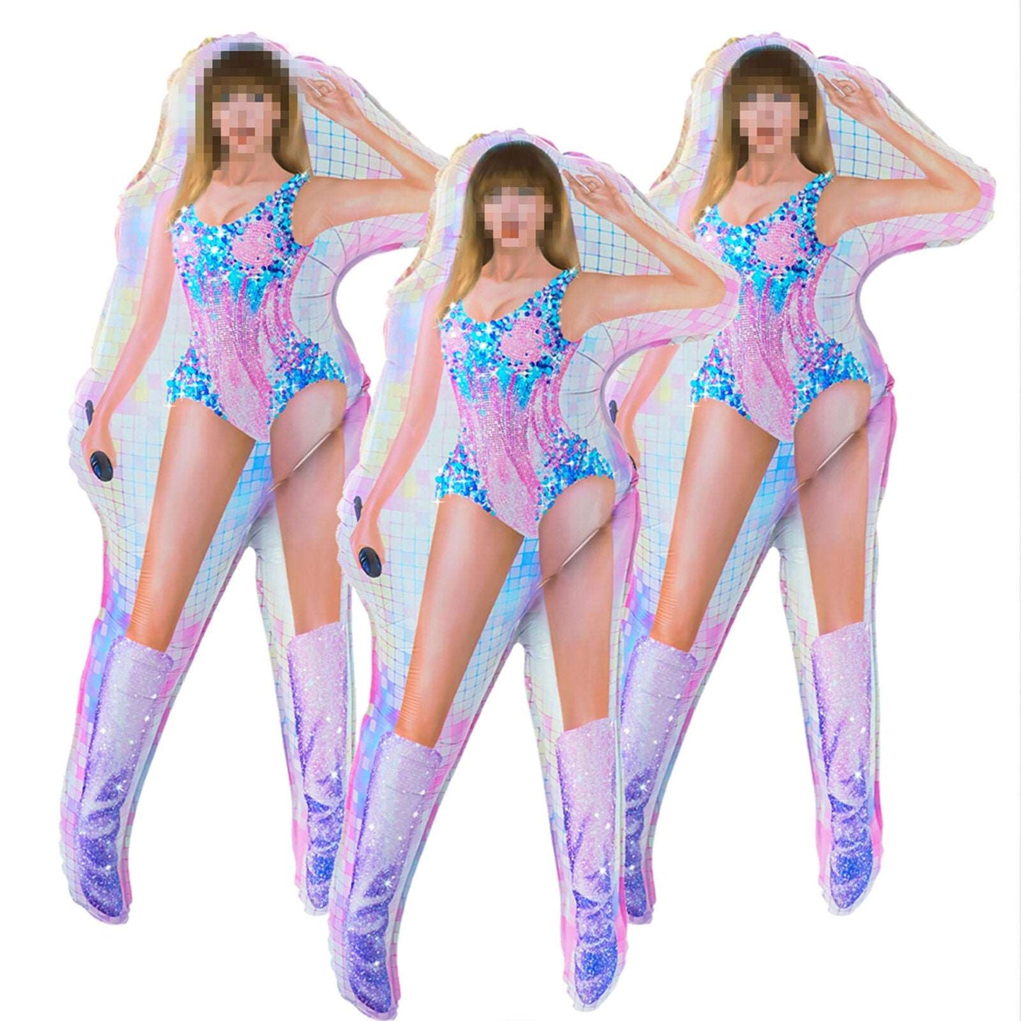 Dancing Lady Foil Balloon
