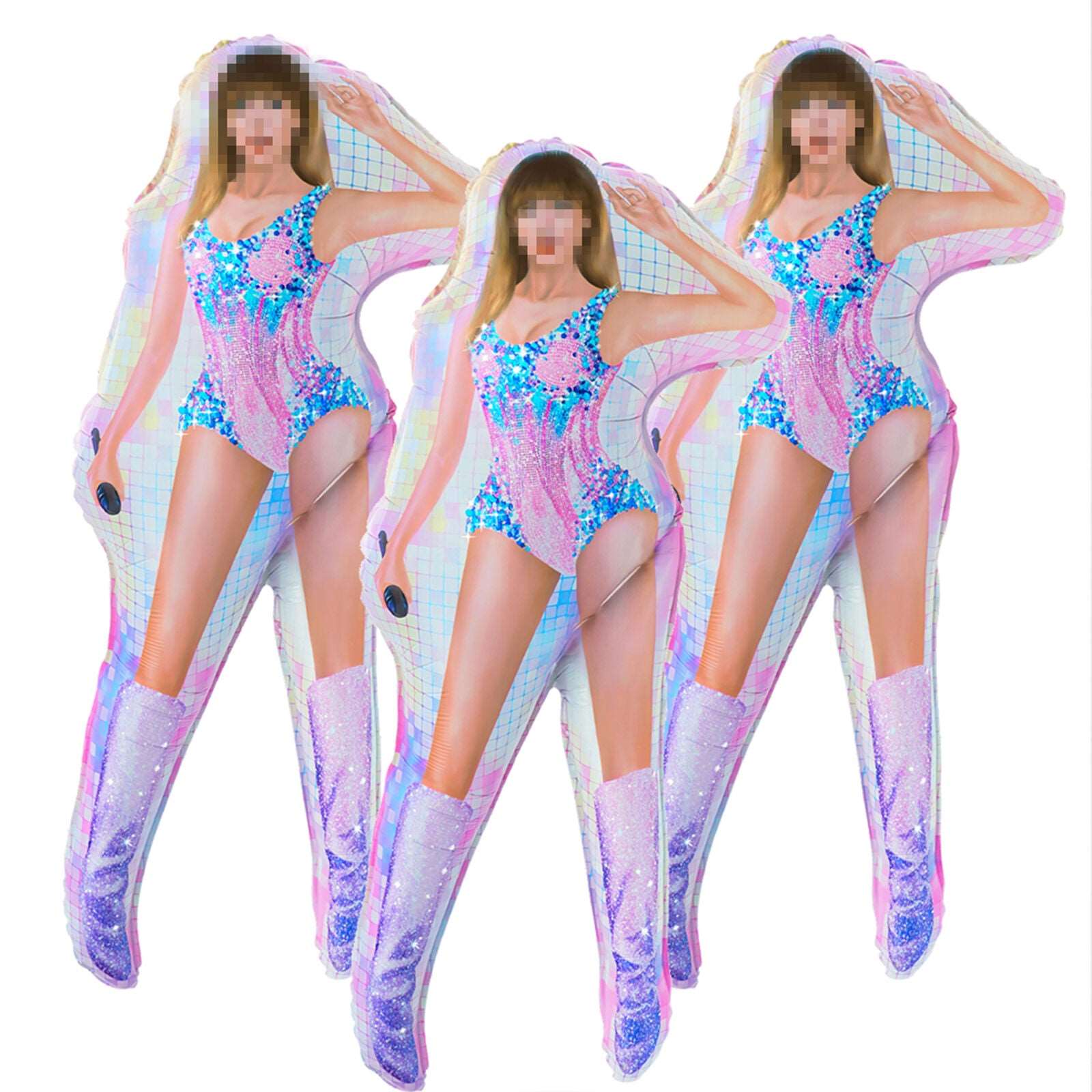 Dancing Lady Foil Balloon