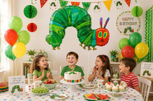 The Very Hungry Caterpillar Shaped Foil Balloon