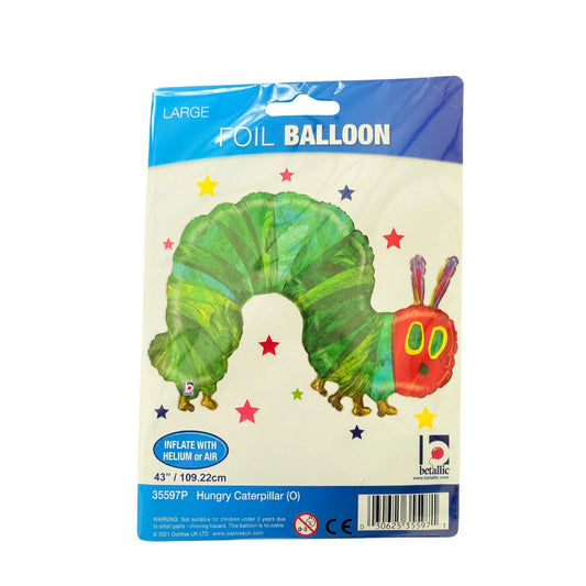 The Very Hungry Caterpillar Shaped Foil Balloon