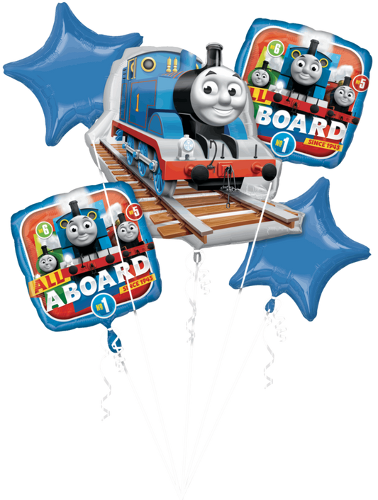 Thomas The Tank Engine Foil Balloon Bouquet