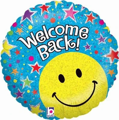 Welcome Back Foil Balloon