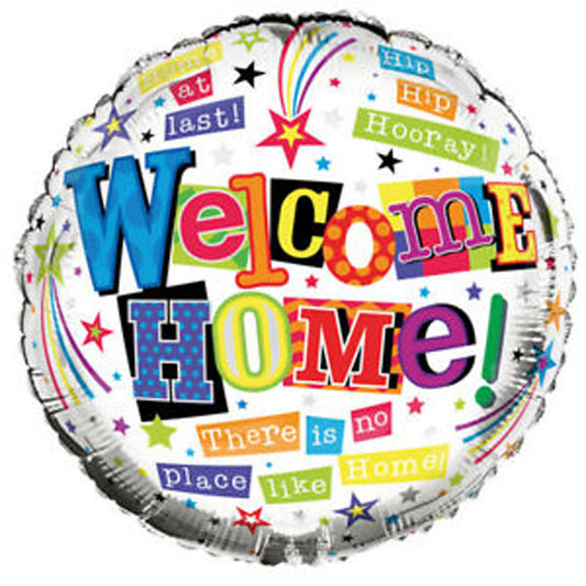 Welcome Home Foil Balloon