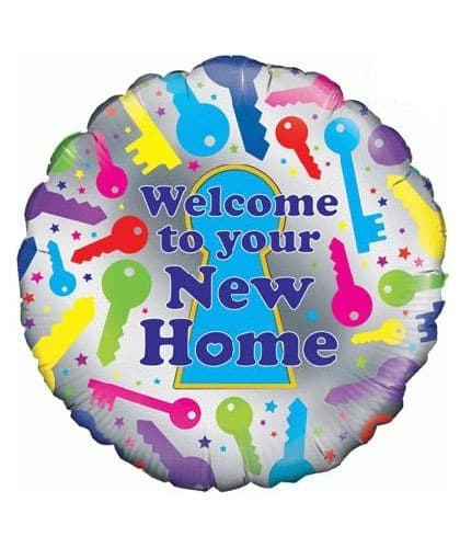Welcome To Your New Home Foil Balloon