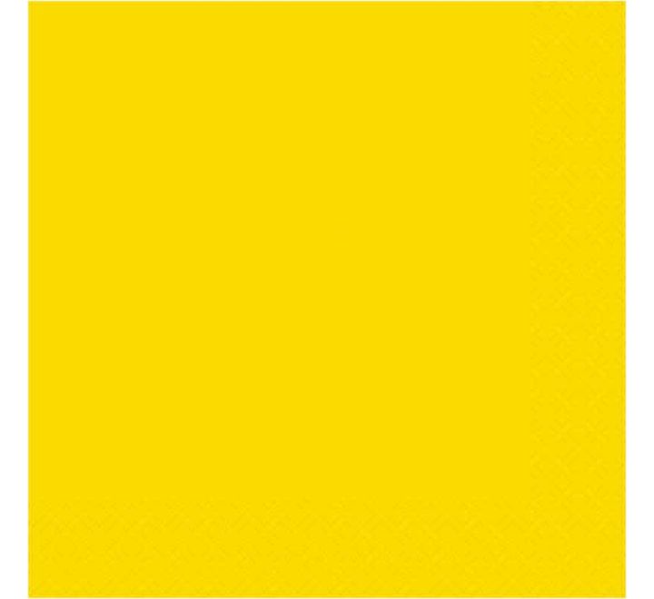 Yellow Napkins 33cm