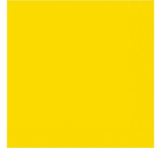 Yellow Napkins 33cm