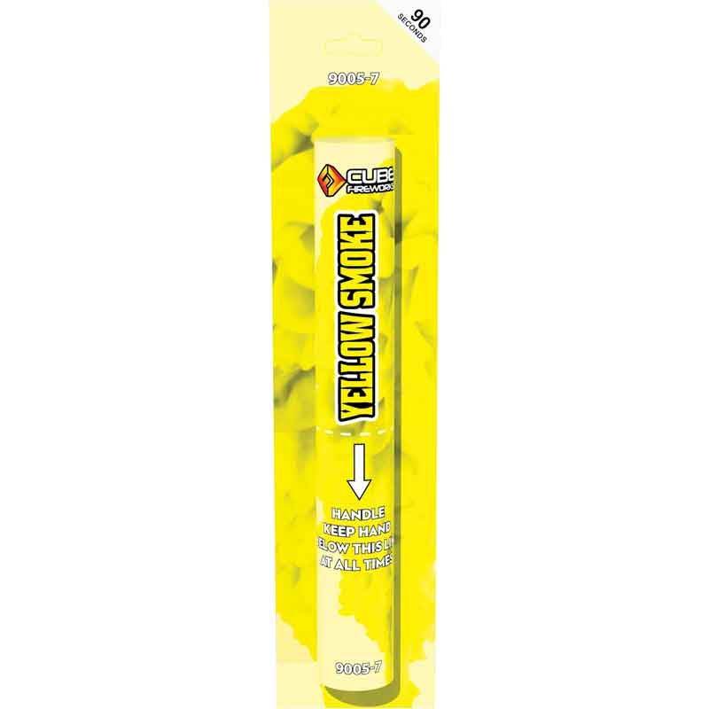 Yellow Smoke Hand Held Cannon - Eternity Party Express