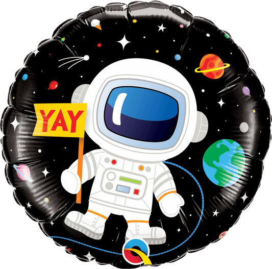 Astronaut Birthday Foil Balloon