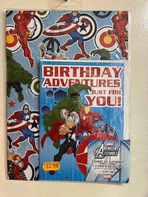 Avengers Wrap Set