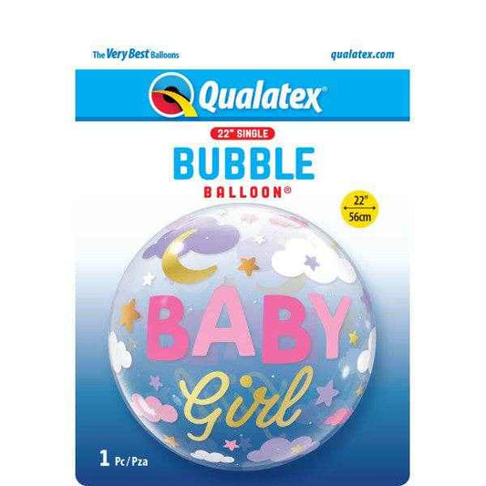 Baby Girl Sweet Dreams Bubble Balloon