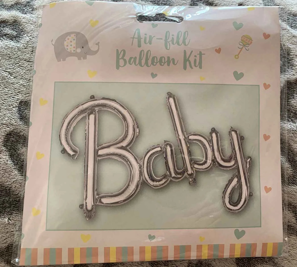 Baby Silver Script Phrase Kit