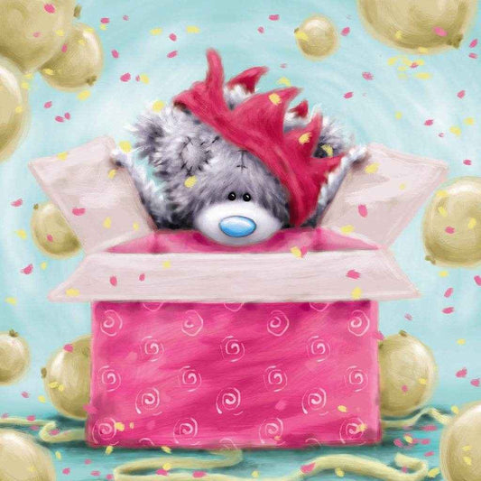 Bear & Present Greeting Card
