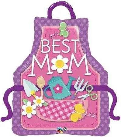 Best Mom Apron Foil Balloon