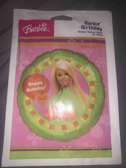 Birthday Barbie Foil Balloon