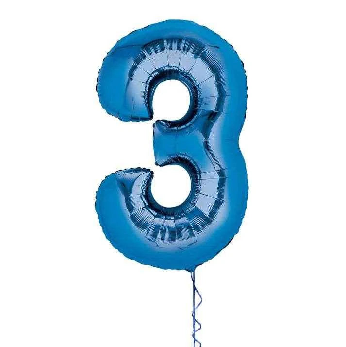 Blue Giant Helium Numbers