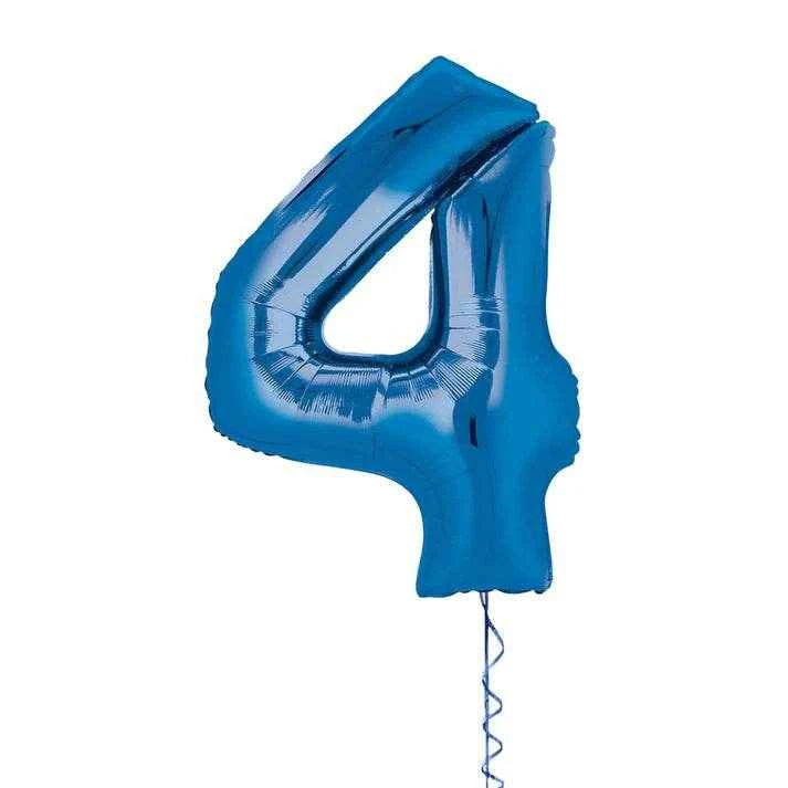 Blue Giant Helium Numbers