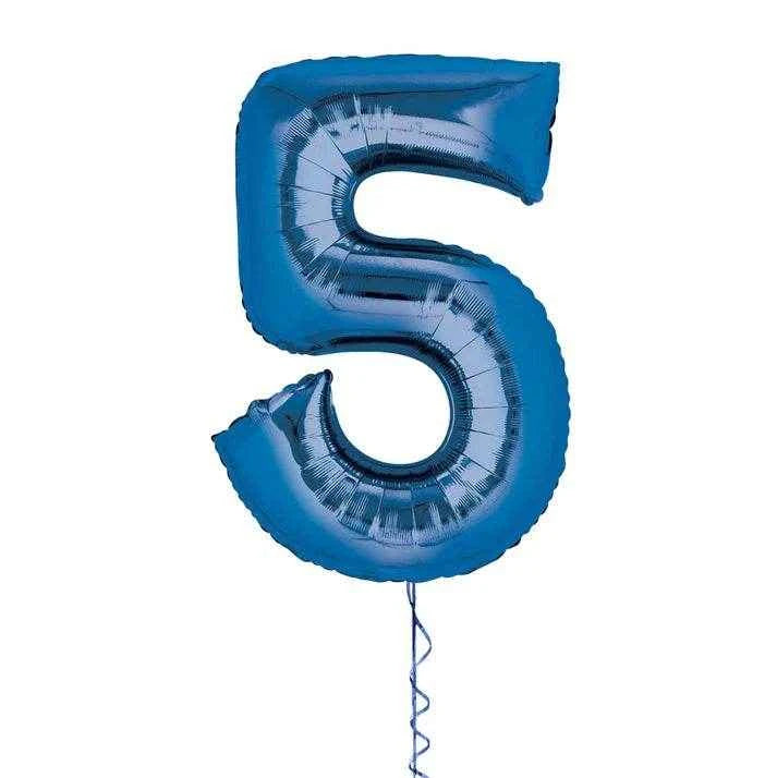 Blue Giant Helium Numbers