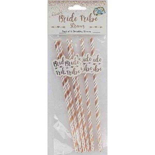 Bride Tribe Paper Straws