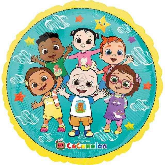 Cocomelon Super Shape Foil Balloon - 28 Inch Round Fun!