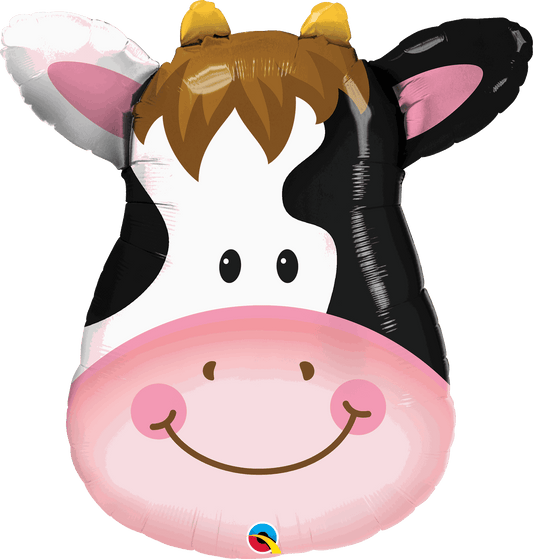 Cow Head Shaped Foil Balloon