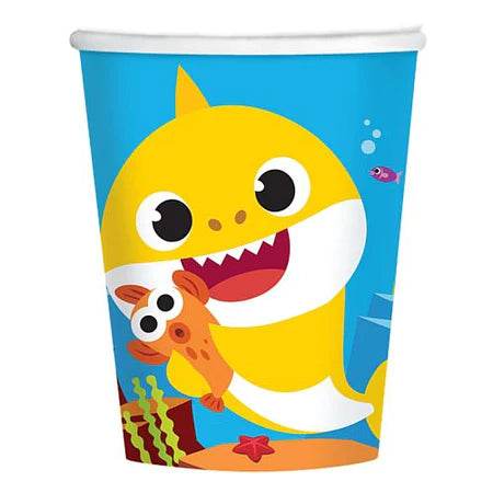 Baby Shark Cups 6 Pack - Eternity Party Express