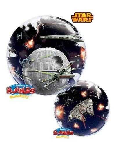 Death Star Double Bubble Balloon