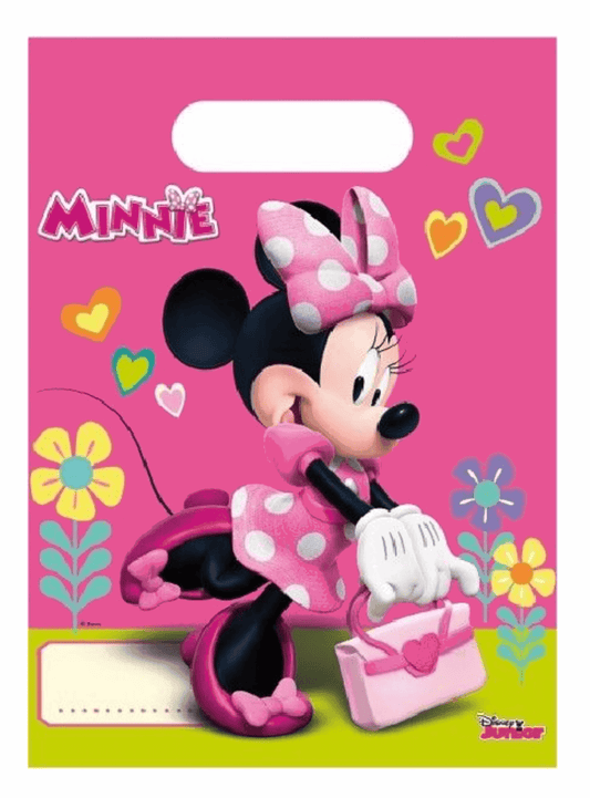 Disney Minnie Mouse Party Bags (Pack of 6)