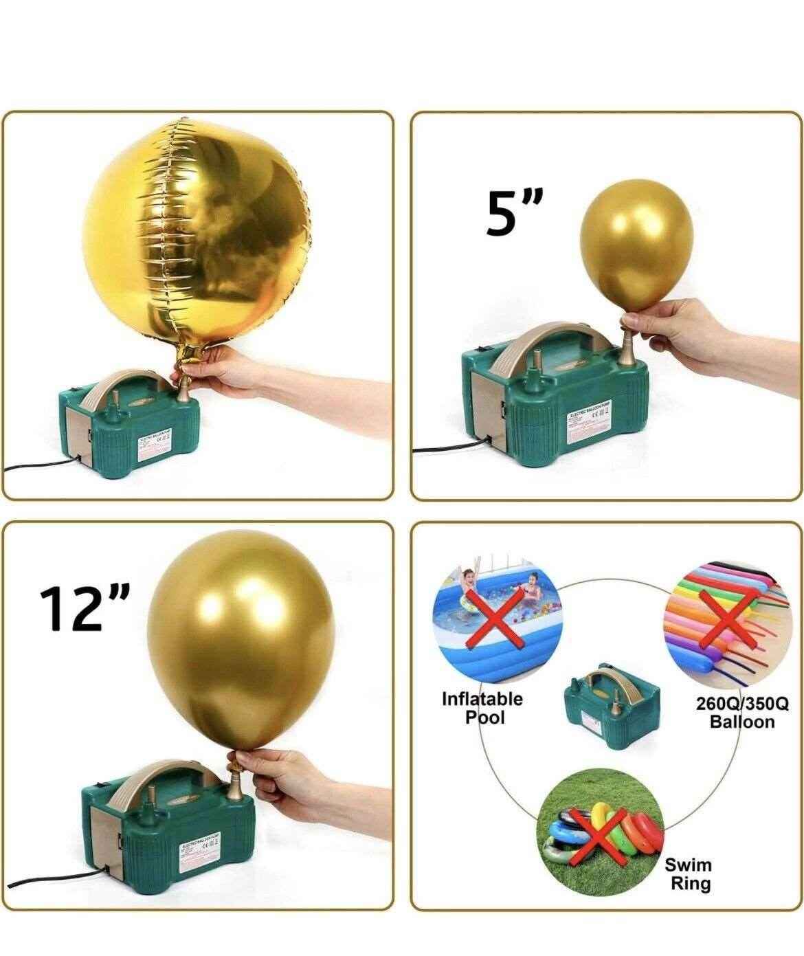 Electric Balloon Pump Kit - Fast and Efficient Inflation