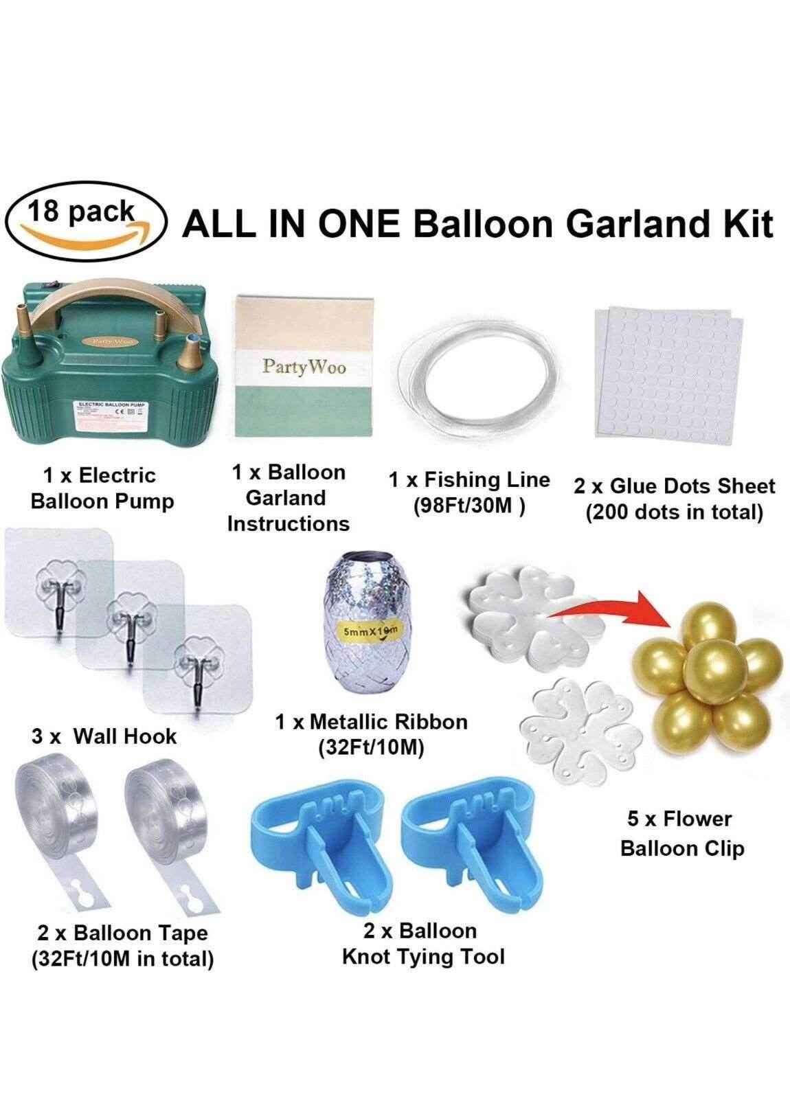 Electric Balloon Pump Kit - Fast and Efficient Inflation