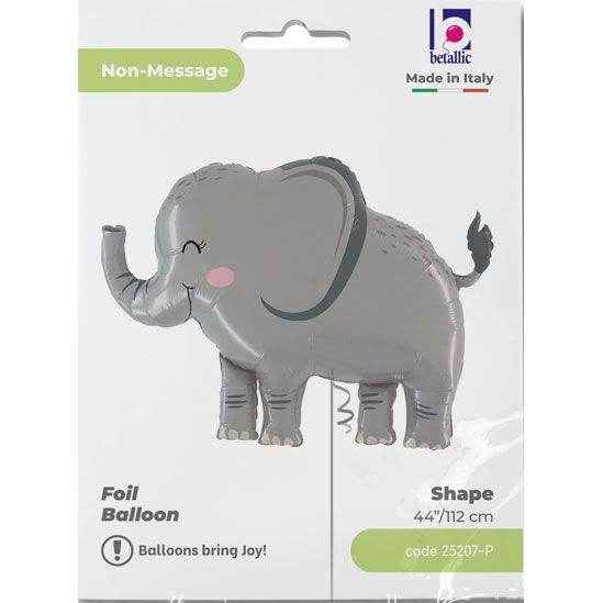Elephant Shaped Foil Balloon