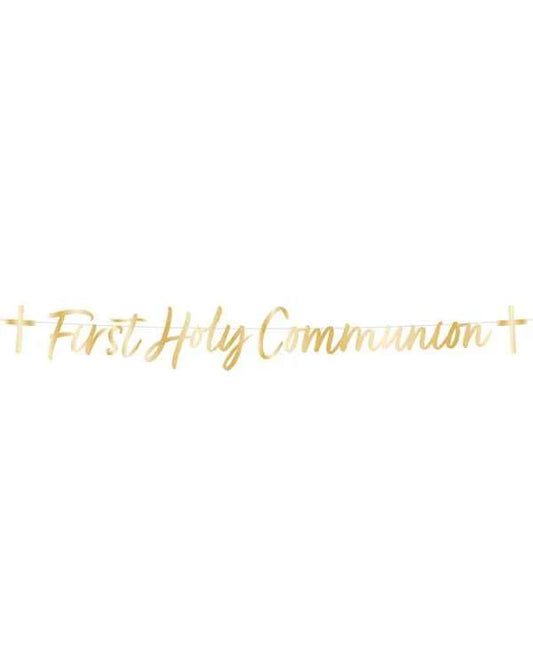 First Holy Communion Paper Banner