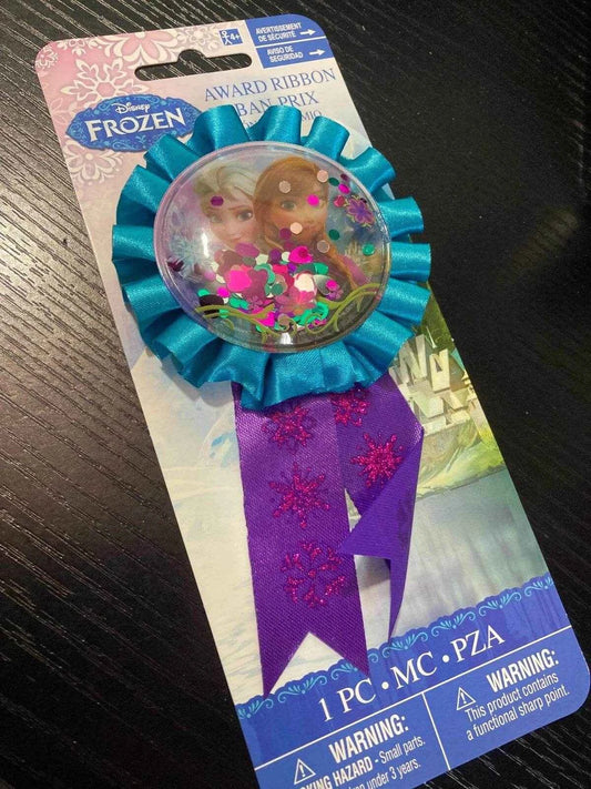 Frozen Award Ribbon Badge