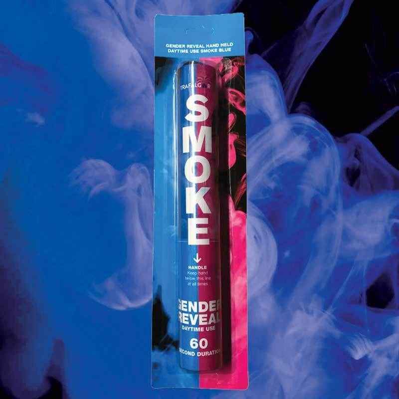 Gender Reveal Blue Smoke Cannon