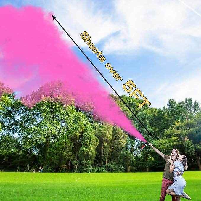 Gender Reveal Smoke Cannon, Fire Extinguisher Pink