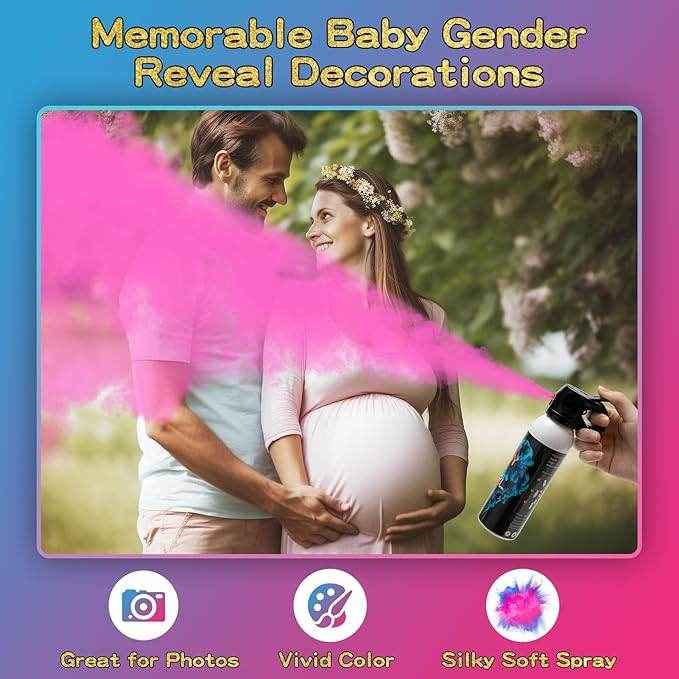 Gender Reveal Smoke Cannon, Fire Extinguisher Pink