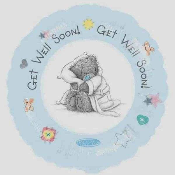 Get Well Soon ! Me to You Foil Balloon