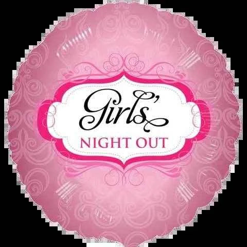 Girl's Night Out Foil Balloon