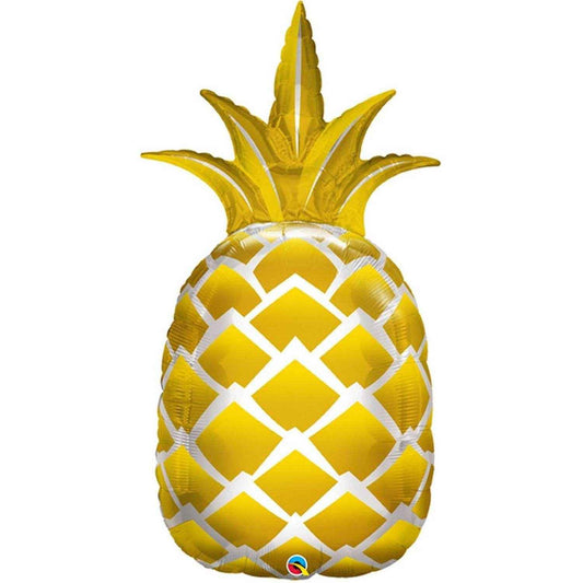 Gold Pineapple Shape Foil Balloon