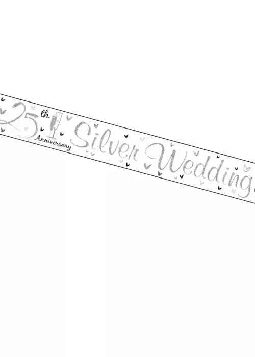 Happy 25th Anniversary Banner