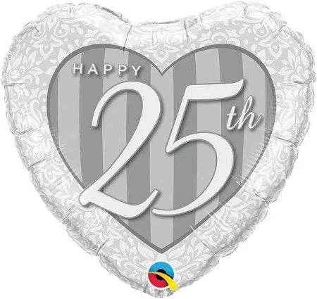 Happy 25th Foil Balloon