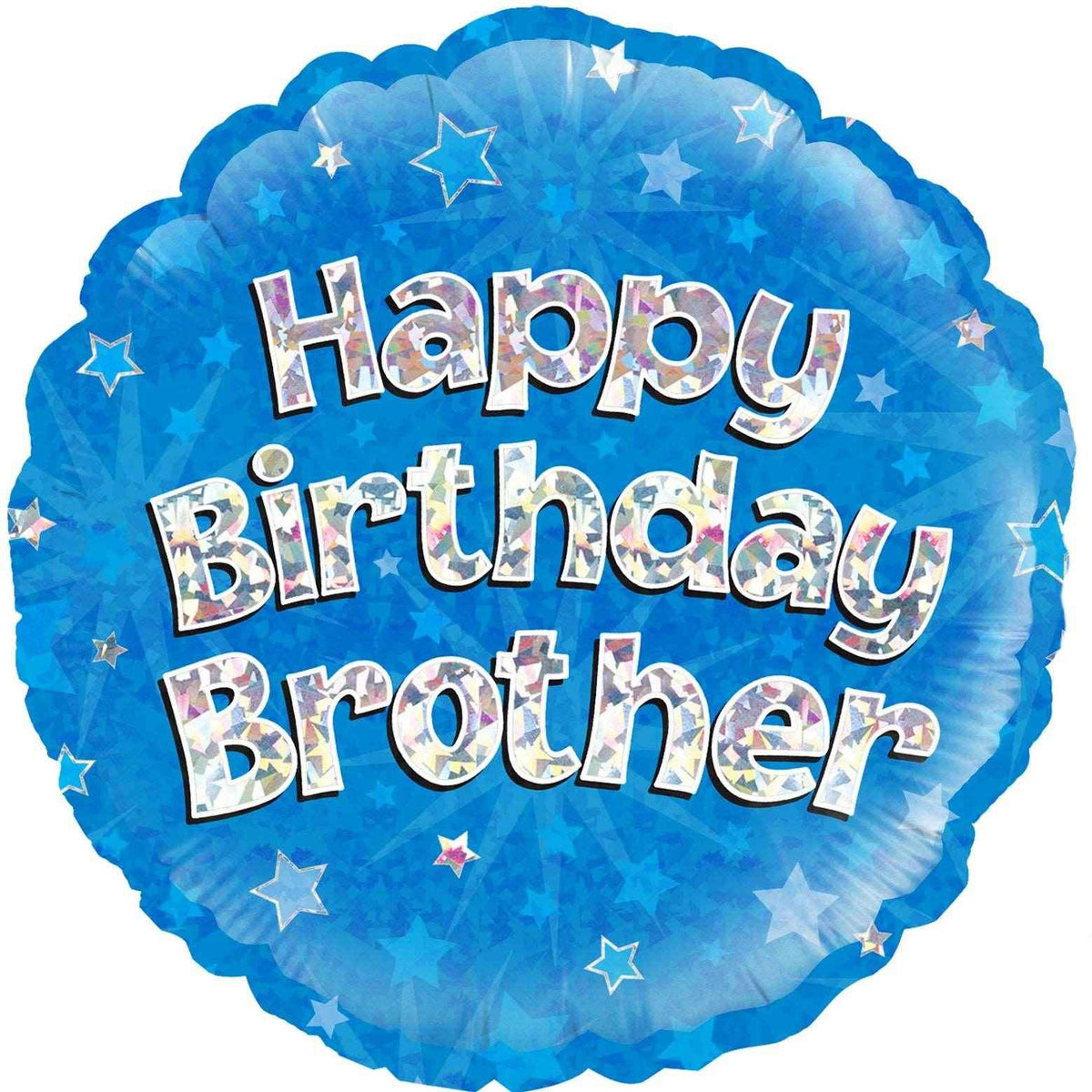 Happy Birthday Brother Foil Balloon