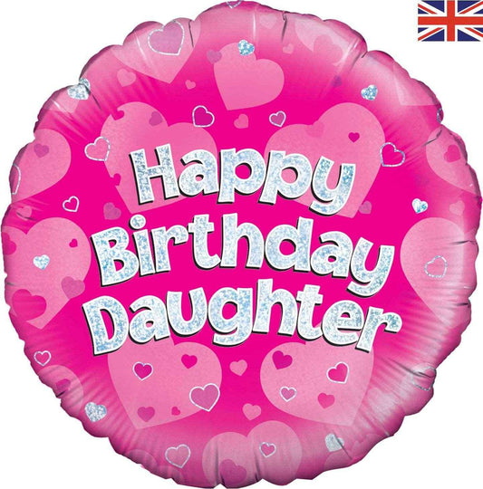 Happy Birthday Daughter Foil Balloon