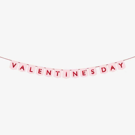 Happy Valentines Day Garland Banner